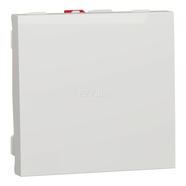 Вимикач 1-клавішний Schneider Electric NU320118 Unica New