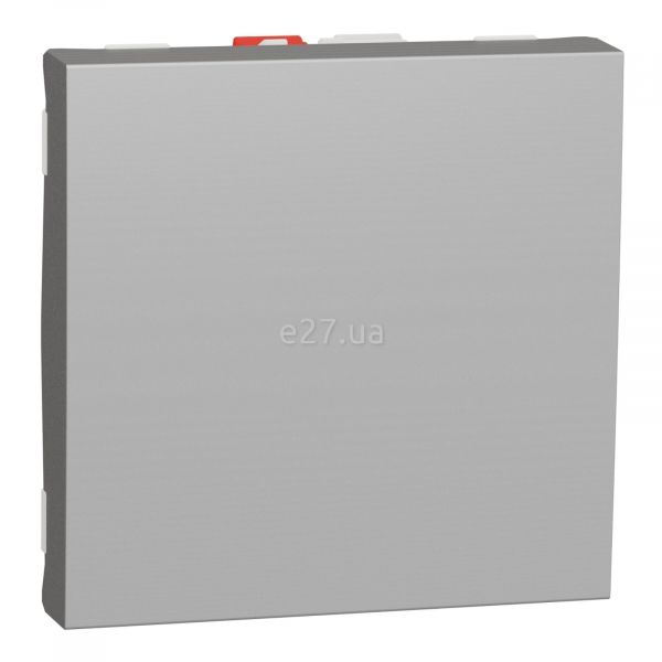 Перемикач прохідний 1-клавішний Schneider Electric NU320330 Unica New