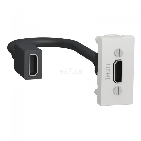 Розетка HDMI Schneider Electric NU343018 Unica New New Unica HDMI
