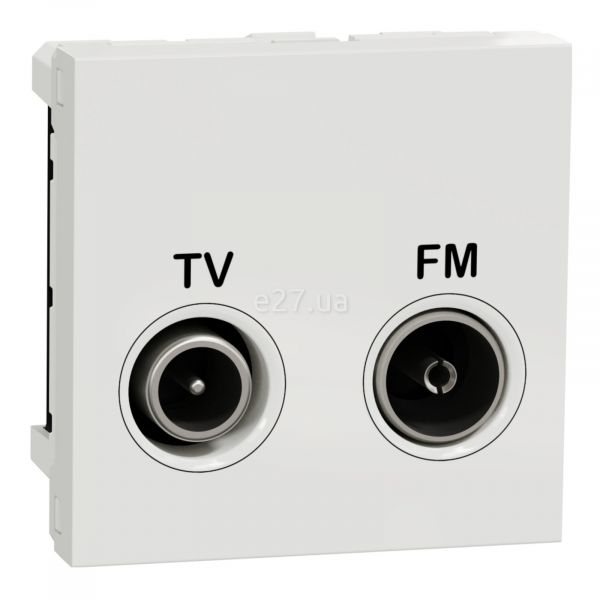 Розетка TV прохідна Schneider Electric NU345218 Unica New