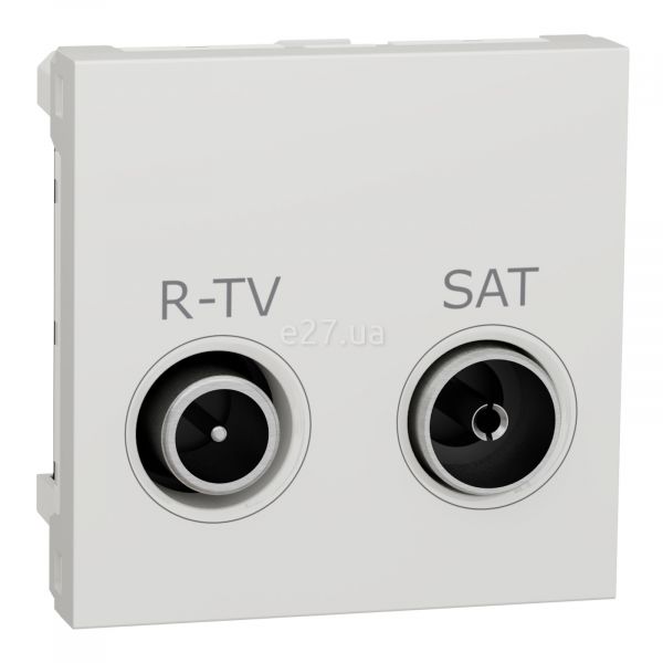 Розетка TV прохідна Schneider Electric NU345618 Unica New