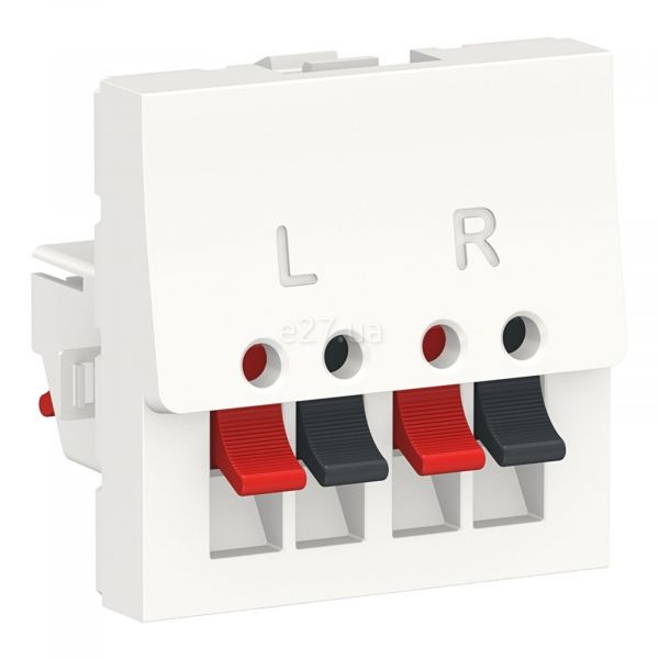 Розетка аудіо Schneider Electric NU348618 Unica New