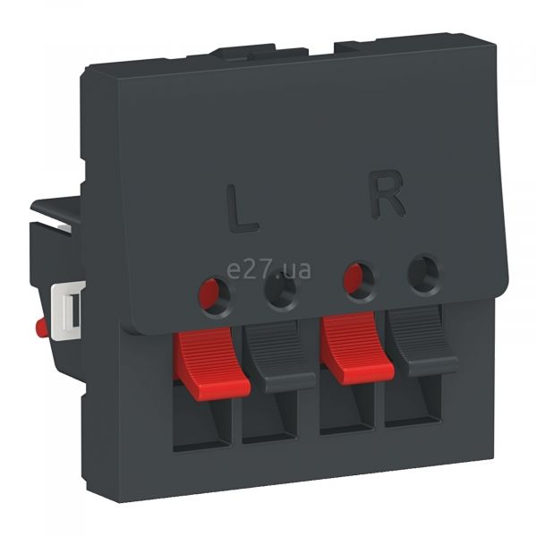 Розетка аудіо Schneider Electric NU348654 Unica New