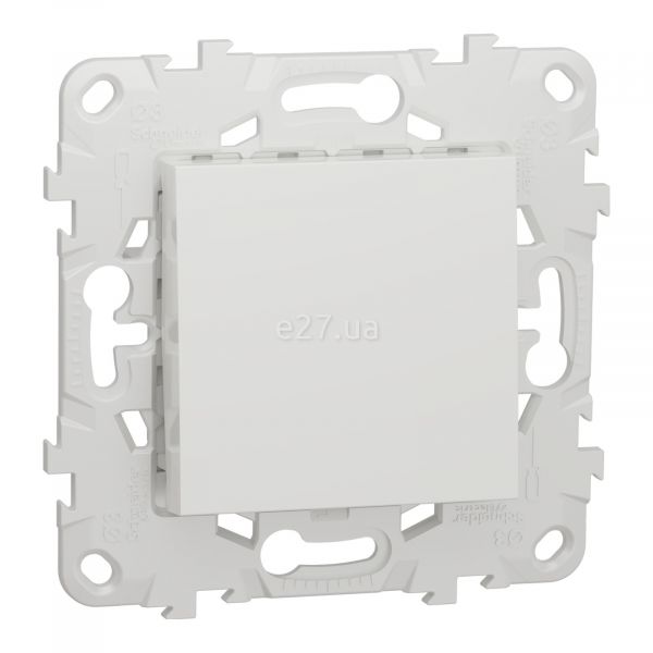 Выключатель 1-клавишный Schneider Electric NU520118 Unica New
