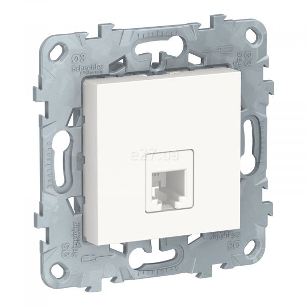 Розетка телефонна Schneider Electric NU549218 Unica New