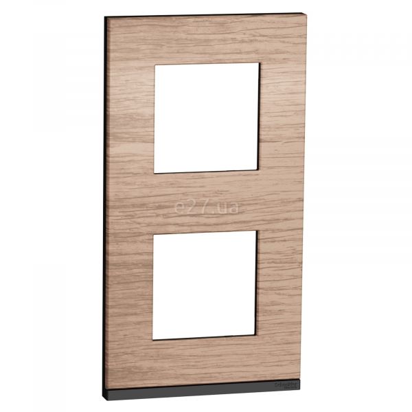 Рамка 2 поста вертикальна Schneider Electric NU6004V84 Unica New Pure