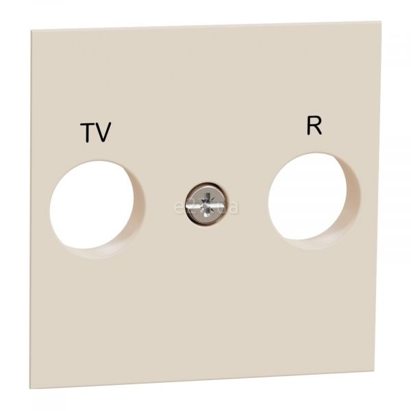 Лицьова панель ТВ-розетки Schneider Electric NU944044 Unica New Studio