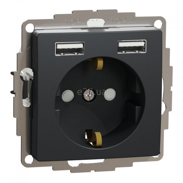 Розетка 220В з USB Schneider Electric SDD114052 Sedna Design