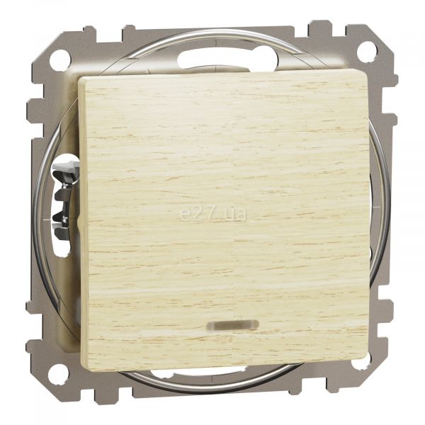 Выключатель 1-клавишный Schneider Electric SDD180101L Sedna Elements