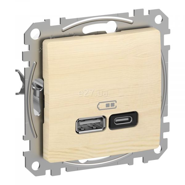 Розетка USB Schneider Electric SDD180404 Sedna Elements