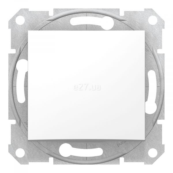 Перемикач прохідний 1-клавішний Schneider Electric SDN0400121 Sedna