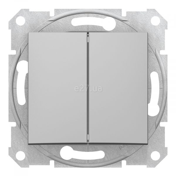 Перемикач прохідний 2-клавішний Schneider Electric SDN0600160 Sedna