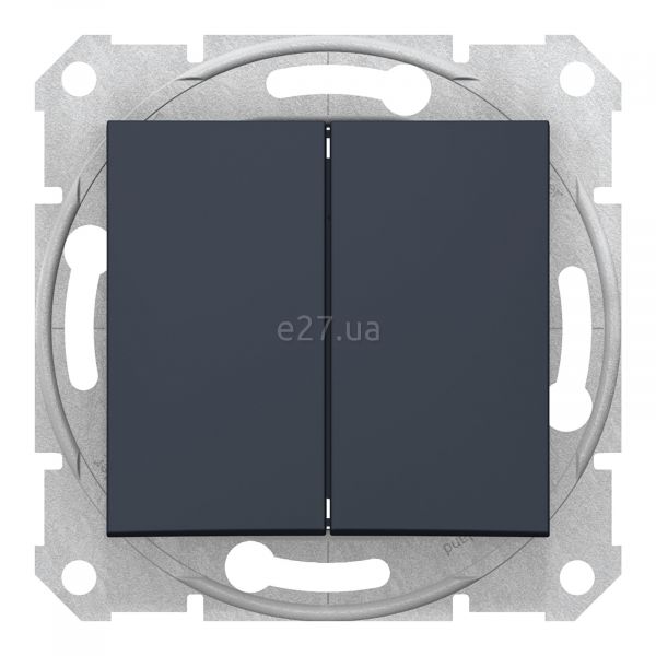 Перемикач прохідний 2-клавішний Schneider Electric SDN0600170 Sedna