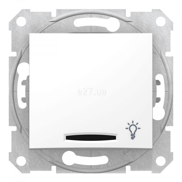 Выключатель без фиксации 1-клавишный Schneider Electric SDN1800121 Sedna