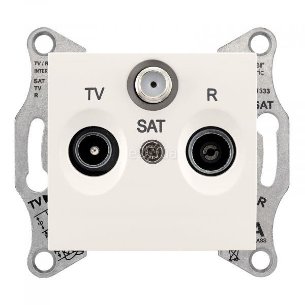Розетка TV кінцева Schneider Electric SDN3501323 Sedna