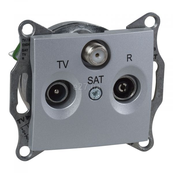 Розетка TV прохідна Schneider Electric SDN3501460 Sedna