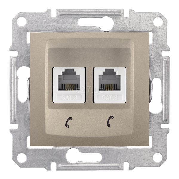 Розетка телефонна Schneider Electric SDN4201168 Sedna