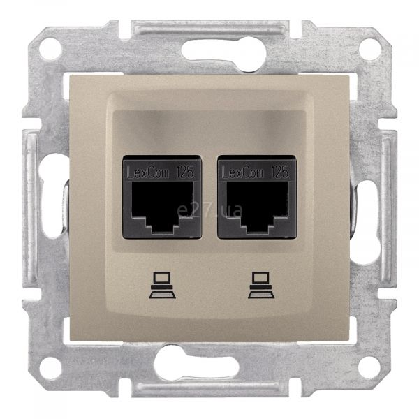 Розетка комп'ютерна Schneider Electric SDN4400168 Sedna