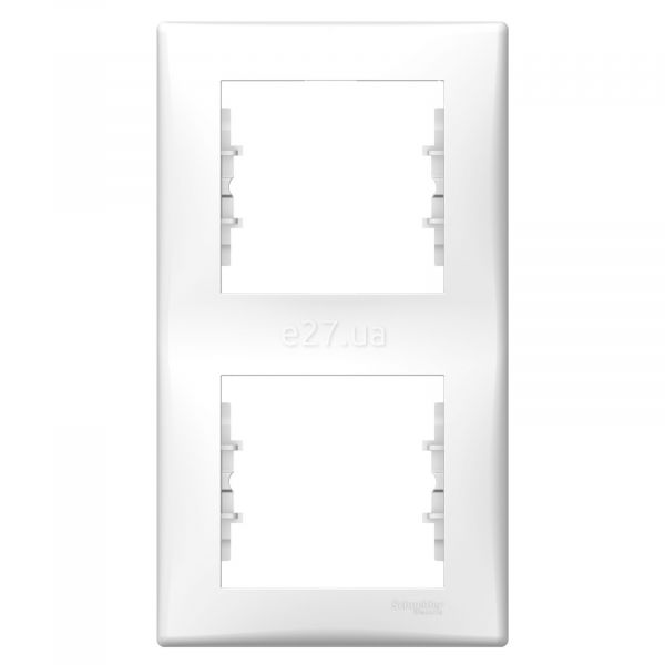 Рамка 2 поста вертикальна Schneider Electric SDN5801121 Sedna