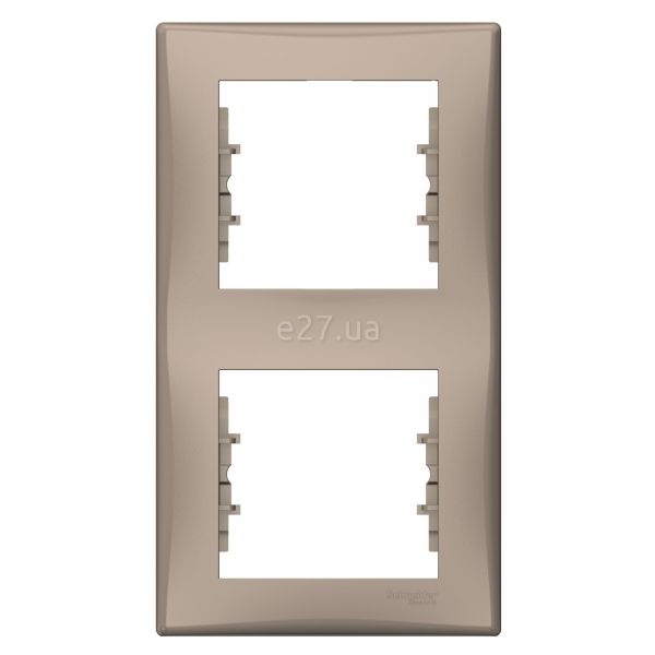 Рамка 2 поста вертикальная Schneider Electric SDN5801168 Sedna