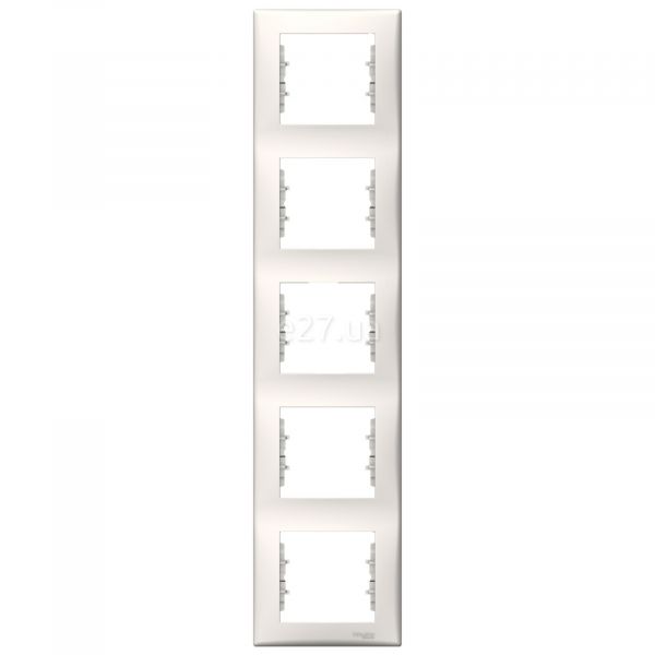 Рамка 5 постов вертикальная Schneider Electric SDN5801523 Sedna
