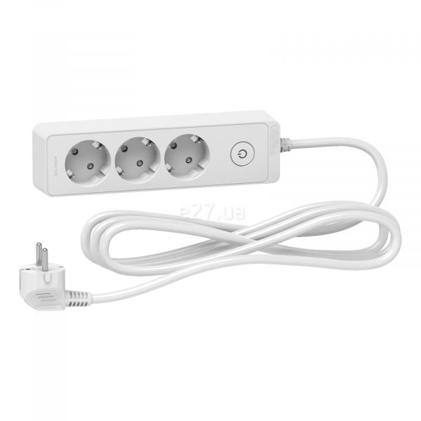 Подовжувач Schneider Electric ST9433W Unica Extend 3x220V 3m