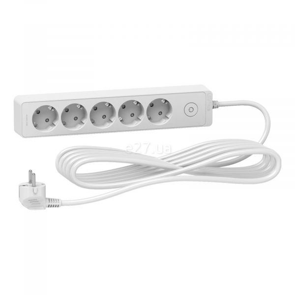 Подовжувач Schneider Electric ST9455W Unica Extend 5x220V 5m