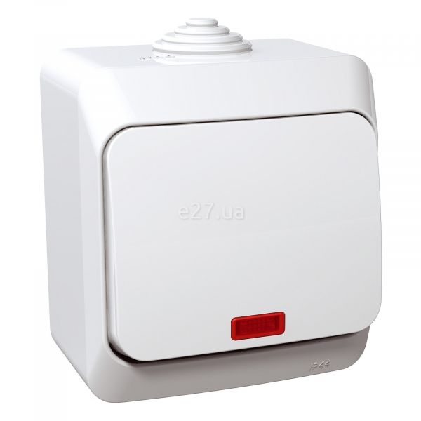 Вимикач 1-клавішний Schneider Electric WDE000514 Cedar Plus