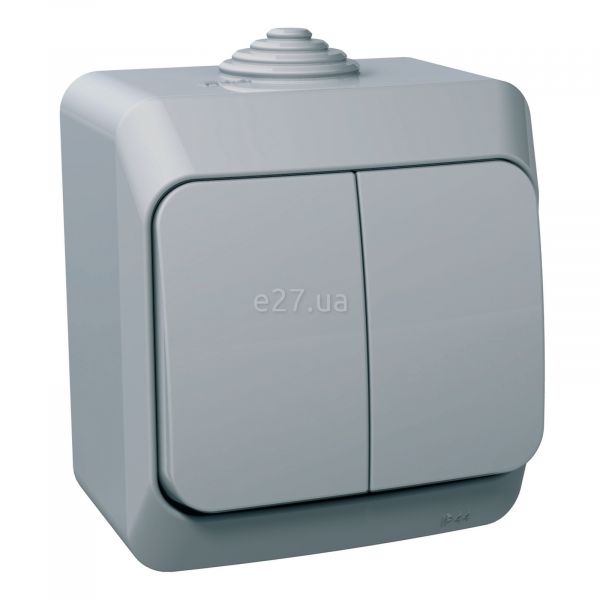 Вимикач 2-клавішний Schneider Electric WDE000650 Cedar Plus