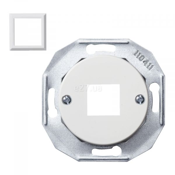 Лицьова панель розетки RJ45 Schneider Electric WDE011700 Renova