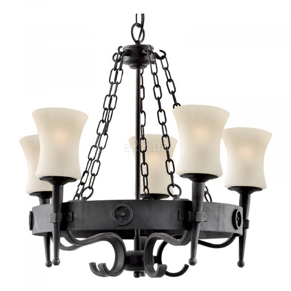 Люстра Searchlight 0815-5BK Cartwheel