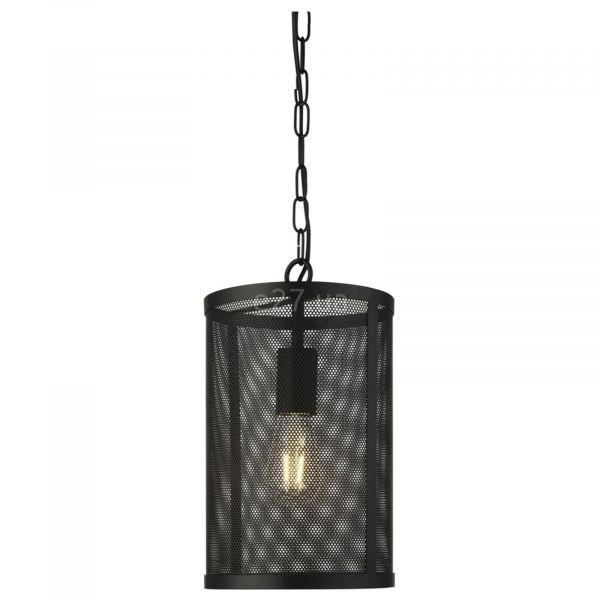 Підвісний світильник Searchlight 2481BK Fishnet