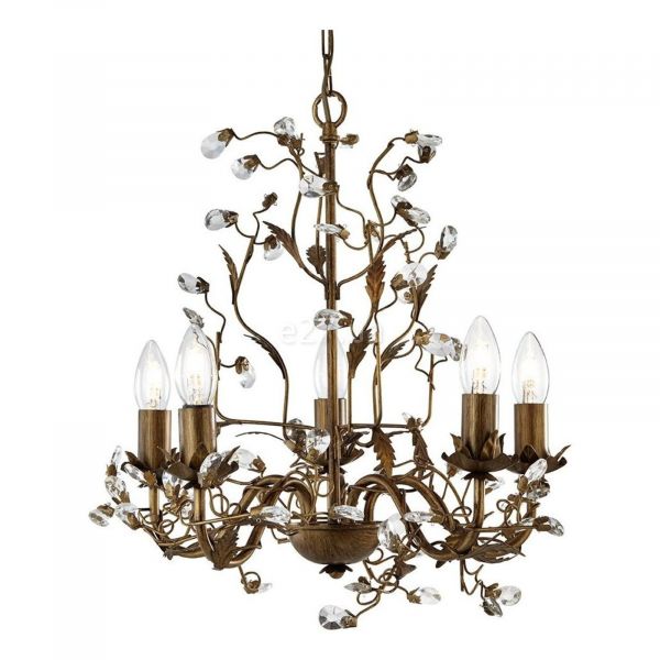 Люстра Searchlight 2495-5BR Almandite