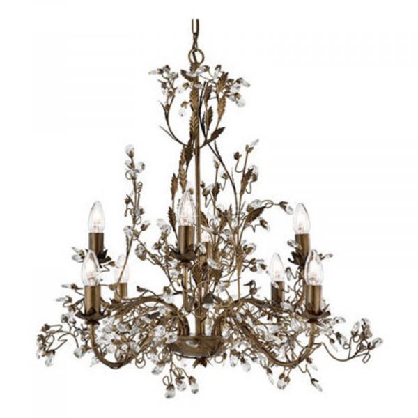 Люстра Searchlight 2498-8BR Almandite