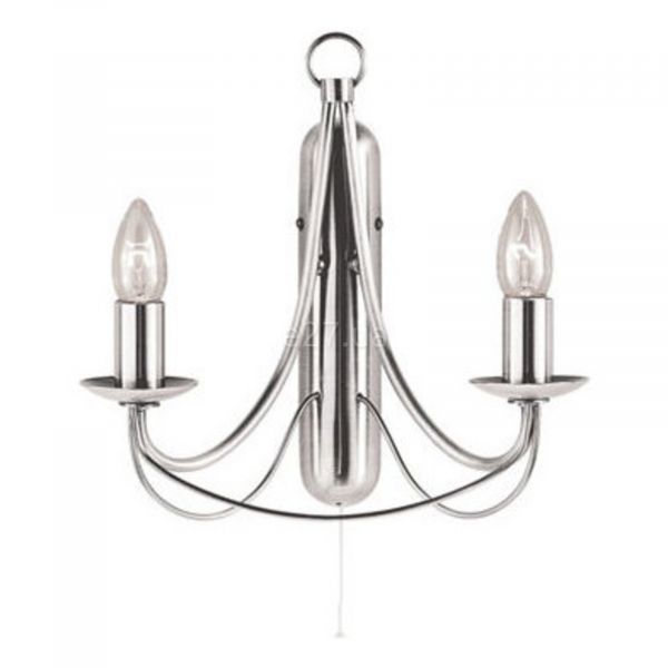 Бра Searchlight 6342-2SS Maypole