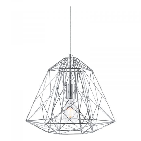 Підвісний світильник Searchlight 7271CC Geometric Cage