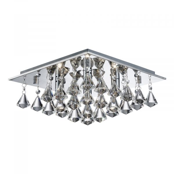 Люстра Searchlight 7304-4CC Hanna