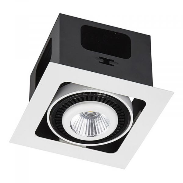 Точечный светильник Skarlat 61233 Suil RGL7115-1 1x12W WH+BK 3000K