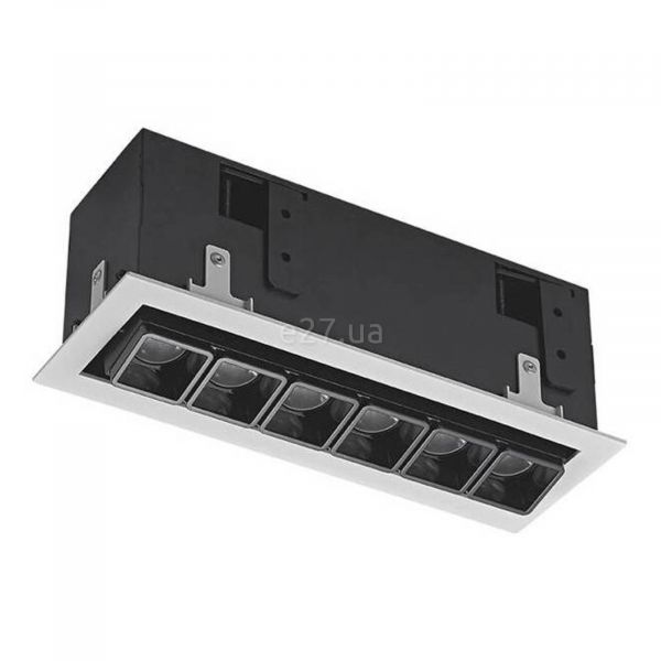 Точечный светильник Skarlat 26751 Rete RSL74109 6x2W WH+BK 4000K