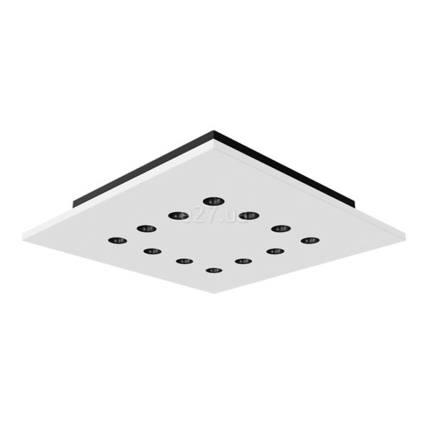 Точковий світильник Skarlat 61147 Quarte RSLC78063 12x1.5W WH+BK 3000K