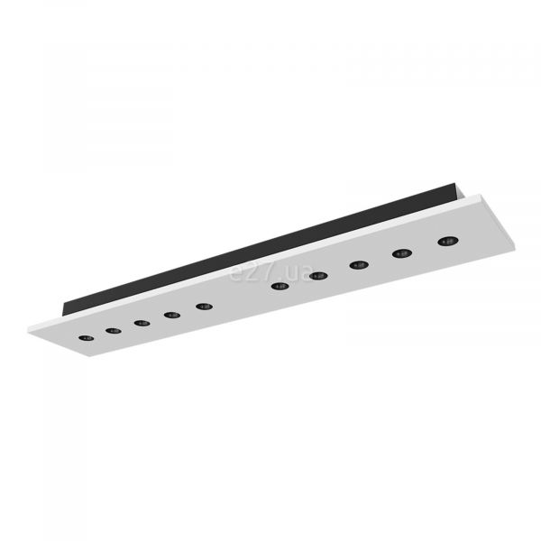 Точковий світильник Skarlat 61152 Quarte RSLC78065 10x1.5W WH+BK 4000K