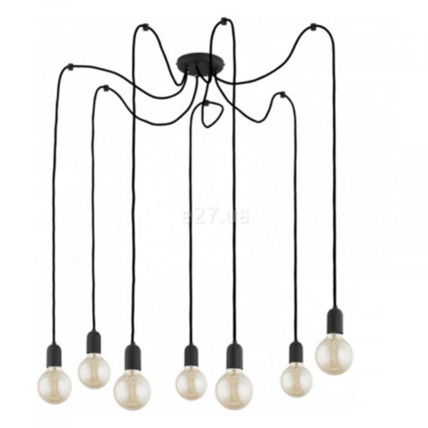 Подвесной светильник TK Lighting 2363 Qualle Black