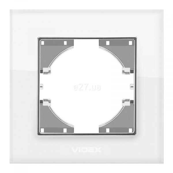 Рамка 1 пост Videx 24578 Binera VF-BNFRG1H-W