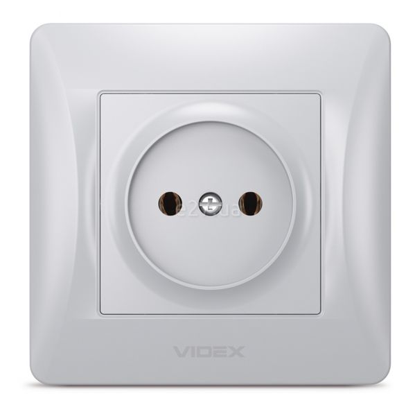 Розетка 220В Videx 24897 Binera VF-BNSK1-SS