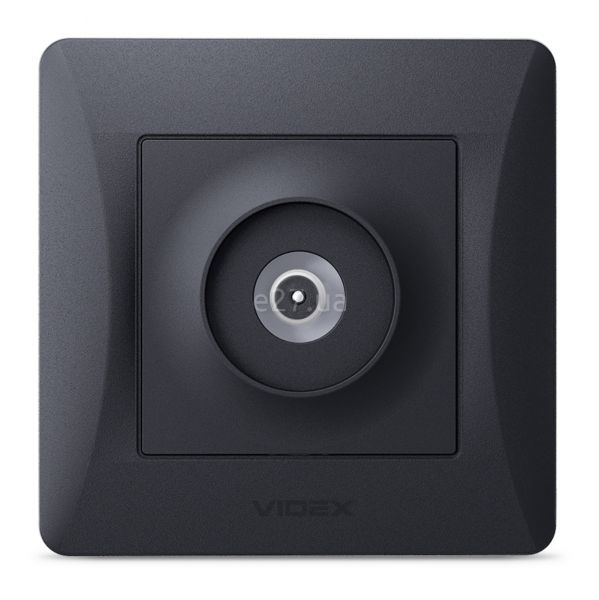 Розетка TV одиночна Videx 24470 Binera VF-BNSK1TVME-BG