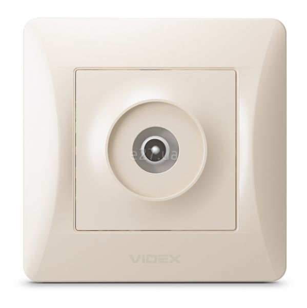 Розетка TV одиночна Videx 24702 Binera VF-BNSK1TVME-CR