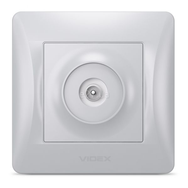Розетка TV одиночна Videx 24906 Binera VF-BNSK1TVME-SS