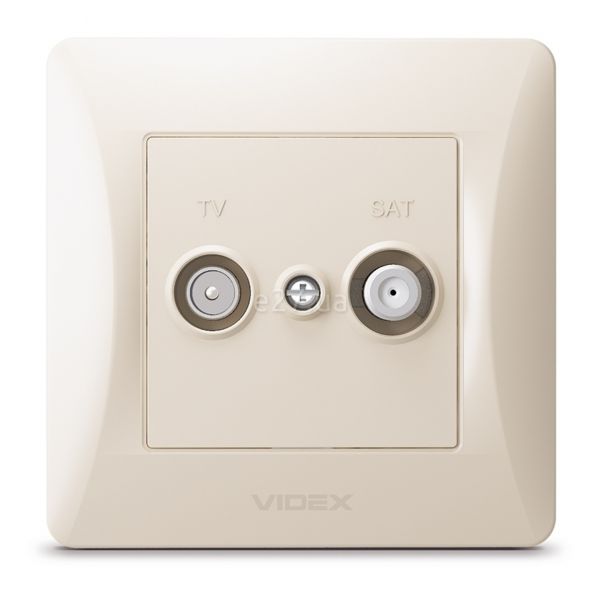 Розетка TV кінцева Videx 24703 Binera VF-BNSK2TVSATE-CR