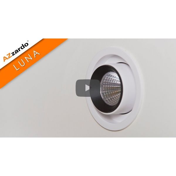 Azzardo AZ3396 Luna 7W (white/black), 7 Вт, 595 лм, 3000K