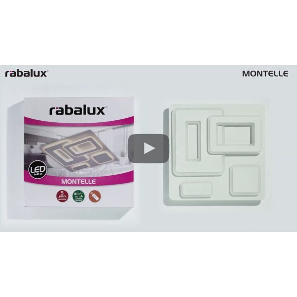 Rabalux 5859 Montelle, 56 Вт, 2393 лм, 2700K-5500K